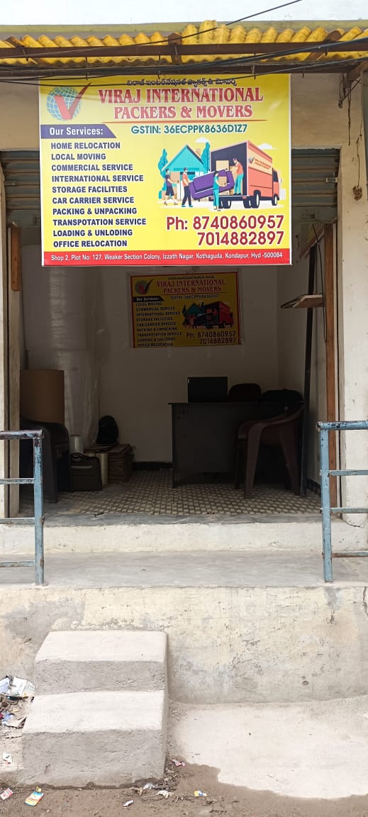 Viraj international packers and movers - Packers and Movers in KPHB Colony